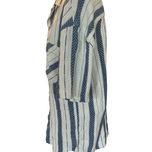 Rocqerx Men’s Linen Button Up Shirt - Picture 3 of 5